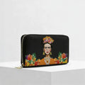 Portafogli ZIP di MADINBO - Wallet - FRIDA ARANCIONE