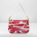 BORSA AQUA MADINBO BIANCA - MADE IN ITALY - BIANCO ORO ROSA
