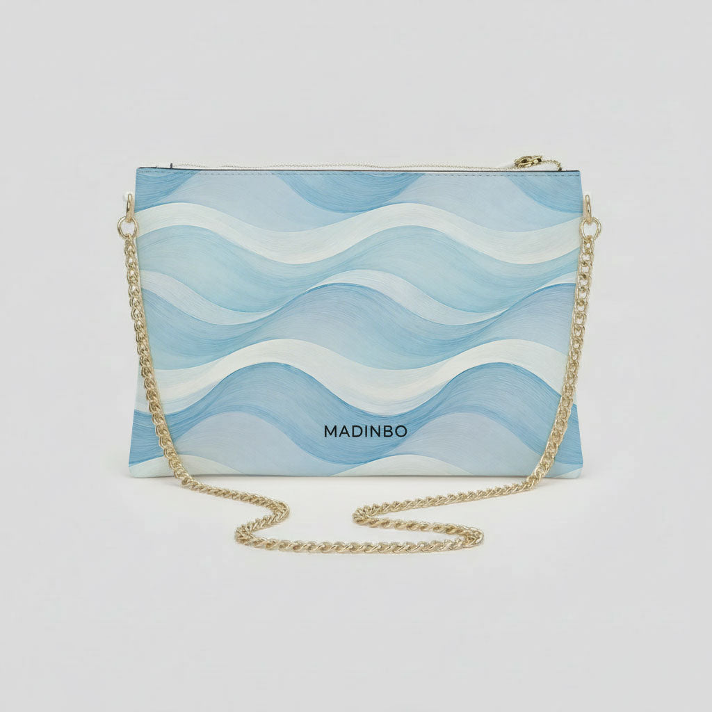 ELISA BAG di MADINBO -  Made ITALY - OCEANO