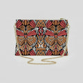 ELISA BAG di MADINBO -  Made ITALY - ABSTRACT RED