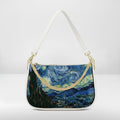 BORSA AQUA MADINBO BIANCA - MADE IN ITALY - NOTTE STELLATA