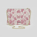 ELISA BAG di MADINBO -  Made ITALY -DELICATED FUTTERFLY BEIGE