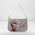 BORSA AQUA MADINBO BIANCA - MADE IN ITALY - GRAFICA FRIDA INNAMORATI