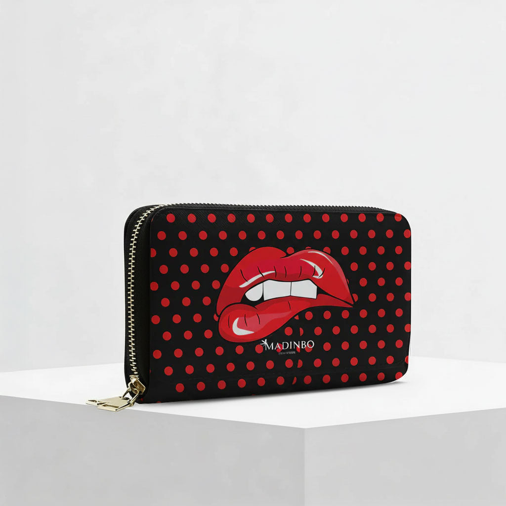 Portafogli ZIP di MADINBO - Wallet - BOCCA
