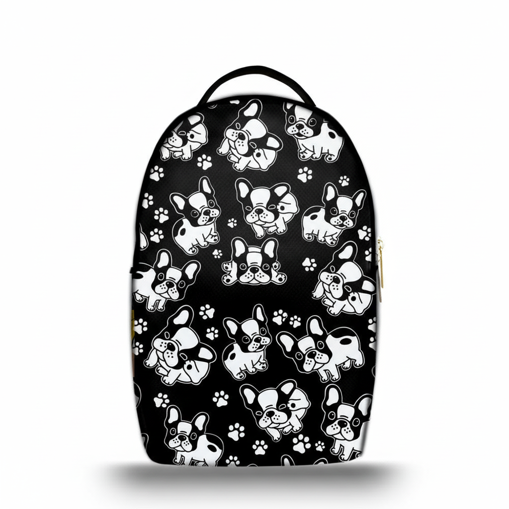 Zaino Ermes Madinbo - Made in Italy - Unisex - Porta computer -  Zaino Scuolta - Zaino Lavoro - Grafica Cagnolini