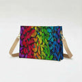 Borsa Lollipop - Made In Italy - FARFALLE COLORATE