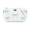 Borsa a tracolla Alien - Made in Italy - GRAFICA FIOCCO AZZURRO