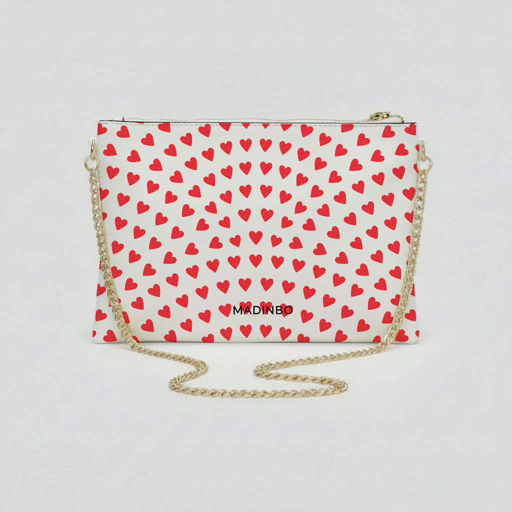 ELISA BAG di MADINBO -  Made ITALY - CUORICINI