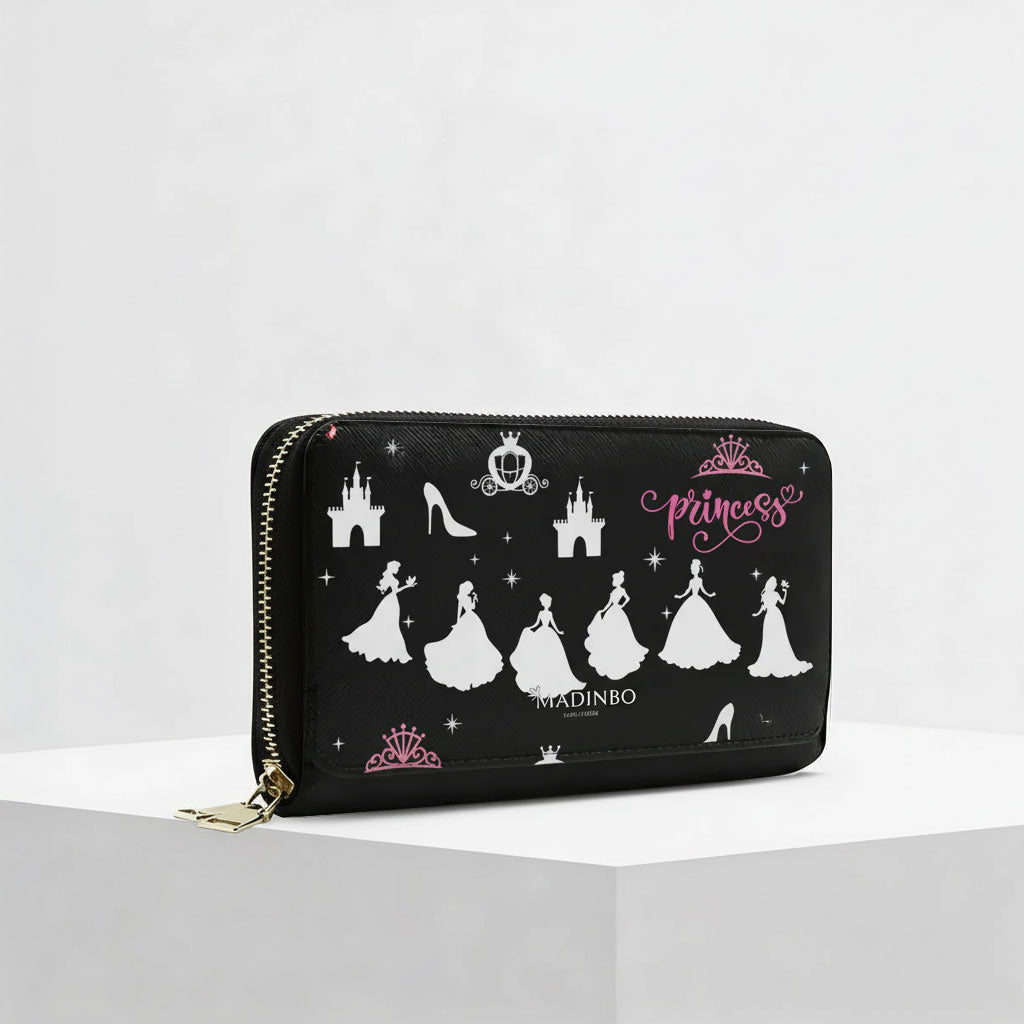 Portafogli ZIP di MADINBO - Wallet - PRINCIPESSE