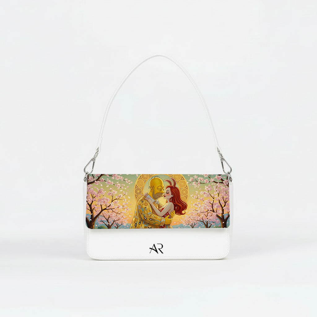 Borsa Infinity  - MADE IN ITALY - VERA PELLE - Klimt Cartoon