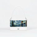 Borsa Infinity  - MADE IN ITALY - VERA PELLE - Notte Stellata Cartoon