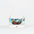Borsa Infinity  - MADE IN ITALY - VERA PELLE - Venice Cartoon