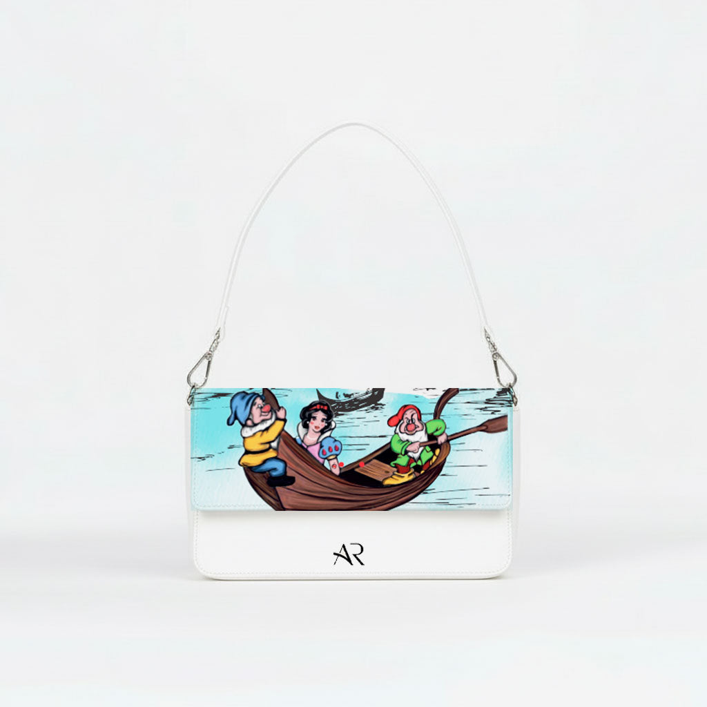 Borsa Infinity  - MADE IN ITALY - VERA PELLE - Venice Cartoon