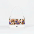 Borsa Infinity  - MADE IN ITALY - VERA PELLE - Color Flower