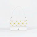 Borsa Infinity  - MADE IN ITALY - VERA PELLE - Margherite