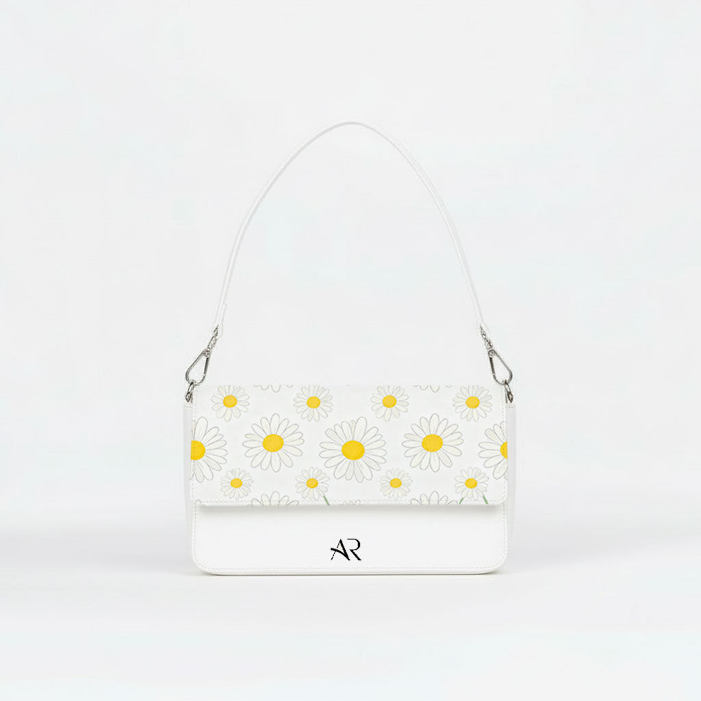 Borsa Infinity  - MADE IN ITALY - VERA PELLE - Margherite