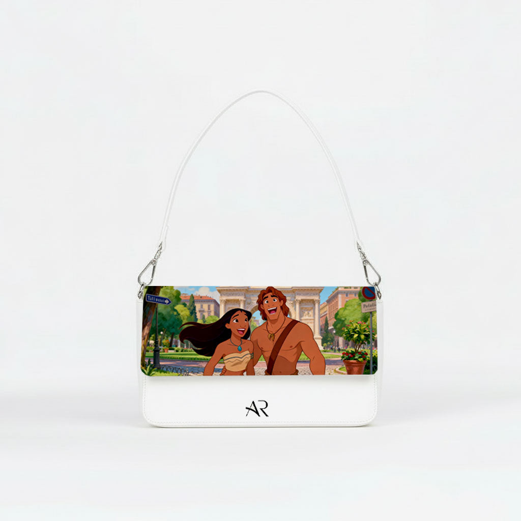 Borsa Infinity  - MADE IN ITALY - VERA PELLE - Milan Cartoon