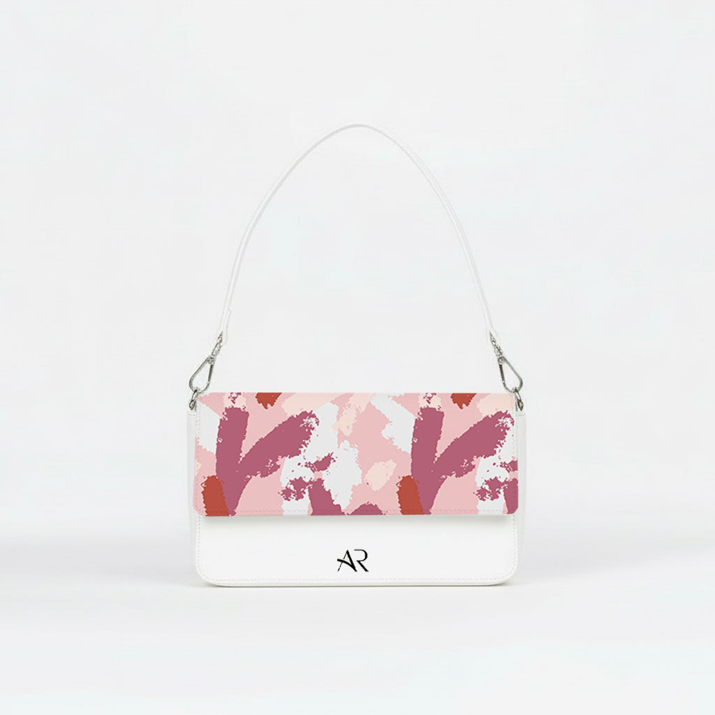 Borsa Infinity  - MADE IN ITALY - VERA PELLE - Abstract Pink
