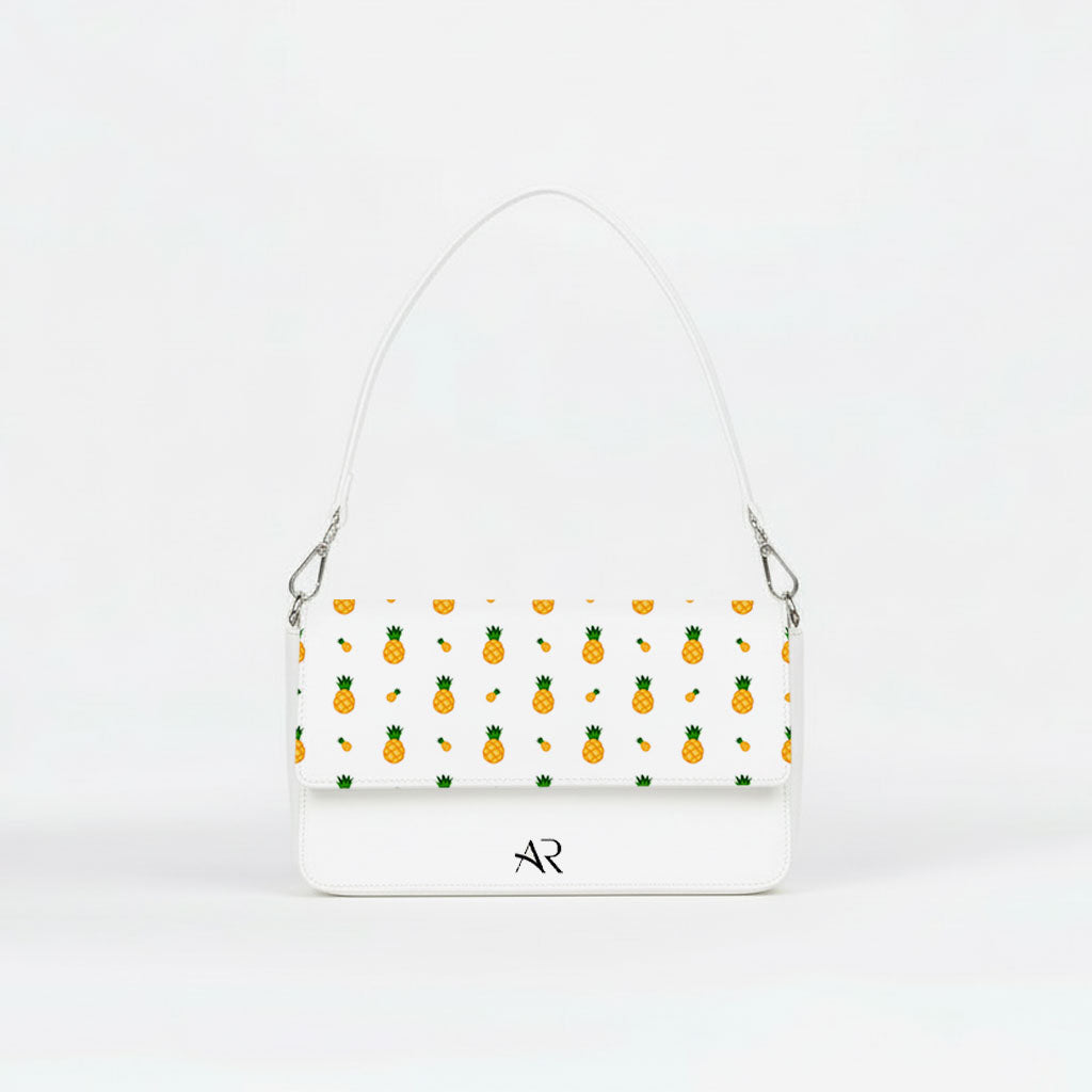 Borsa Infinity - MADE IN ITALY - VERA PELLE -  Ananas