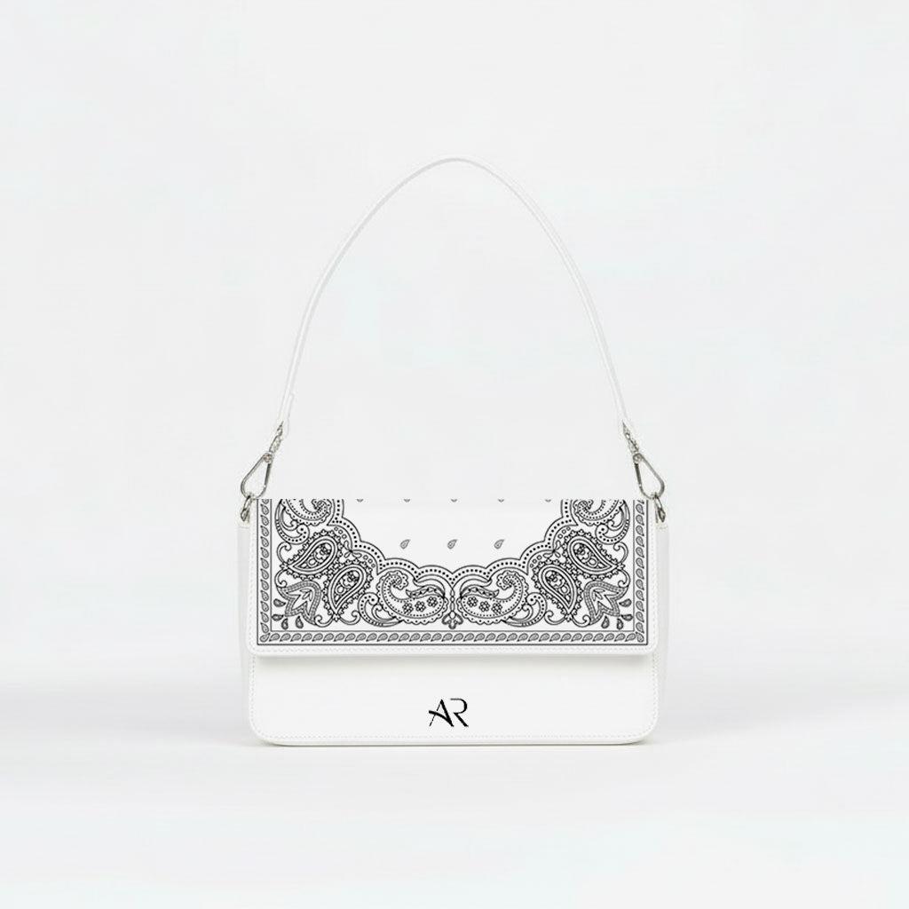 Borsa Infinity  - MADE IN ITALY - VERA PELLE - Bandana