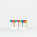 Borsa Infinity  - MADE IN ITALY - VERA PELLE - Multicolor