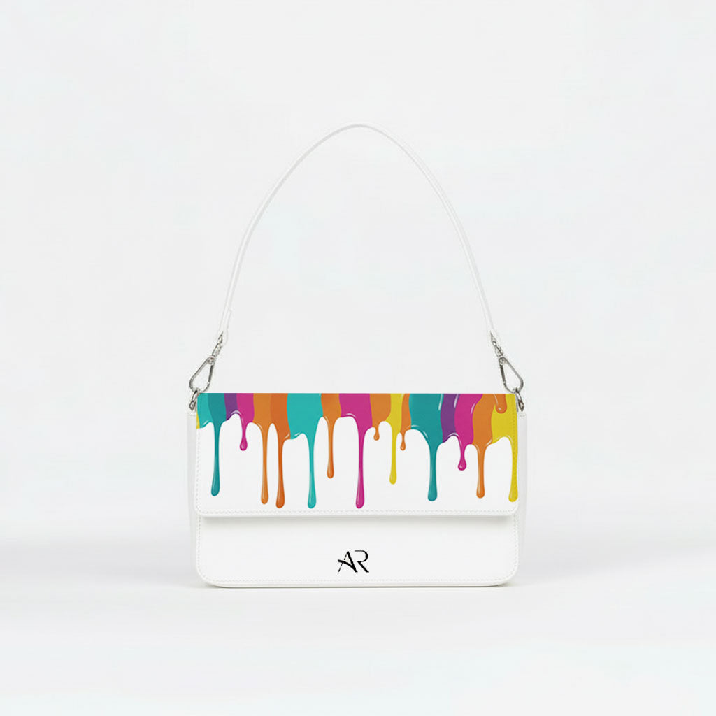 Borsa Infinity  - MADE IN ITALY - VERA PELLE - Multicolor