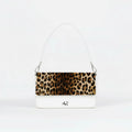 Borsa Infinity  - MADE IN ITALY - VERA PELLE - Leopard