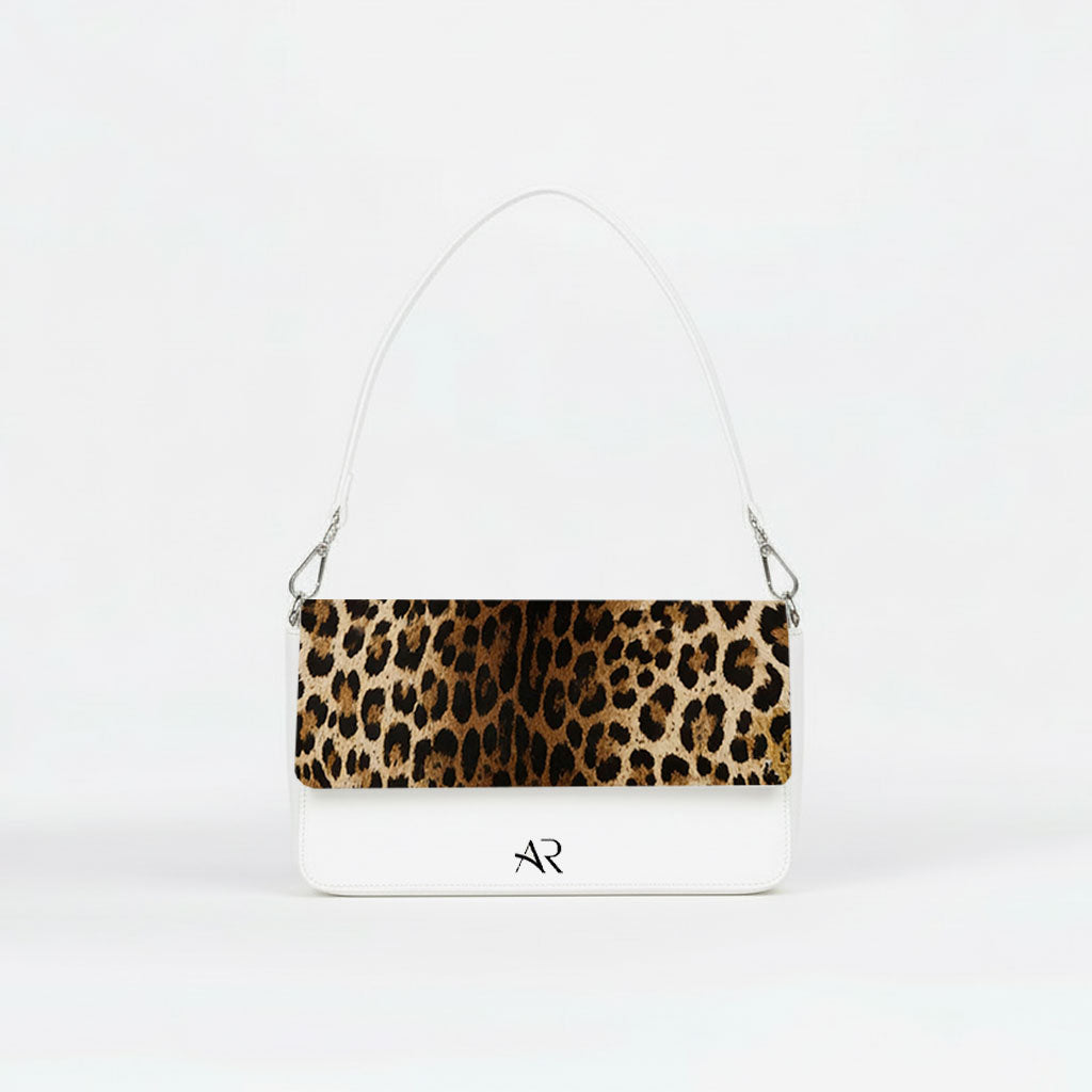Borsa Infinity  - MADE IN ITALY - VERA PELLE - Leopard