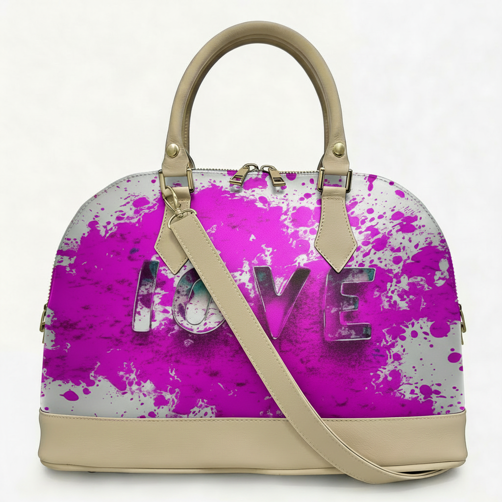 Borsa Alisya Madinbo - Made in Italy - CON GRAFICA LOVE