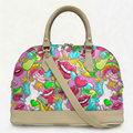 Borsa Alisya Madinbo - Made in Italy - CON GRAFICA FUNNY LIPS