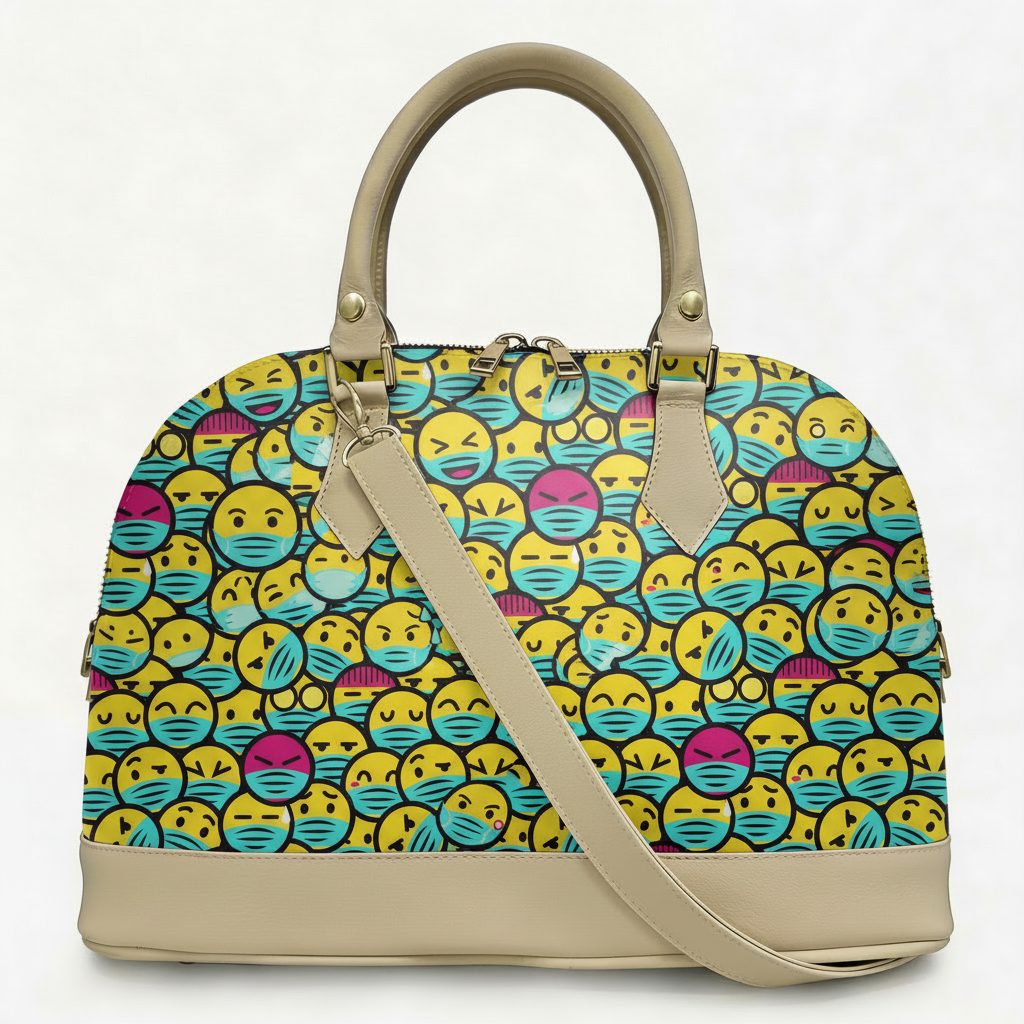 Borsa Alisya Madinbo - Made in Italy - CON GRAFICA SMILE