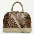 Borsa Alisya Madinbo - Made in Italy - CON GRAFICA GRAFFITI LEOPARDATA