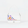 Borsa Infinity  - MADE IN ITALY - VERA PELLE - Farfalle Multicolor