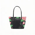 Shopper a Vaso  - Made in Italy - Roses nera