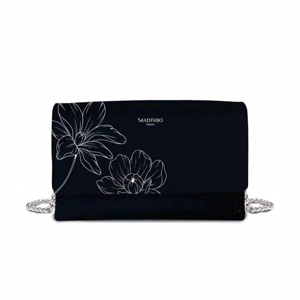 PRINCESS BAG di MADINBO - Vera Pelle - LEATHER - Made ITALY - FLOWER