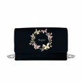 PRINCESS BAG di MADINBO - Vera Pelle - LEATHER - Made ITALY - FLOWERS