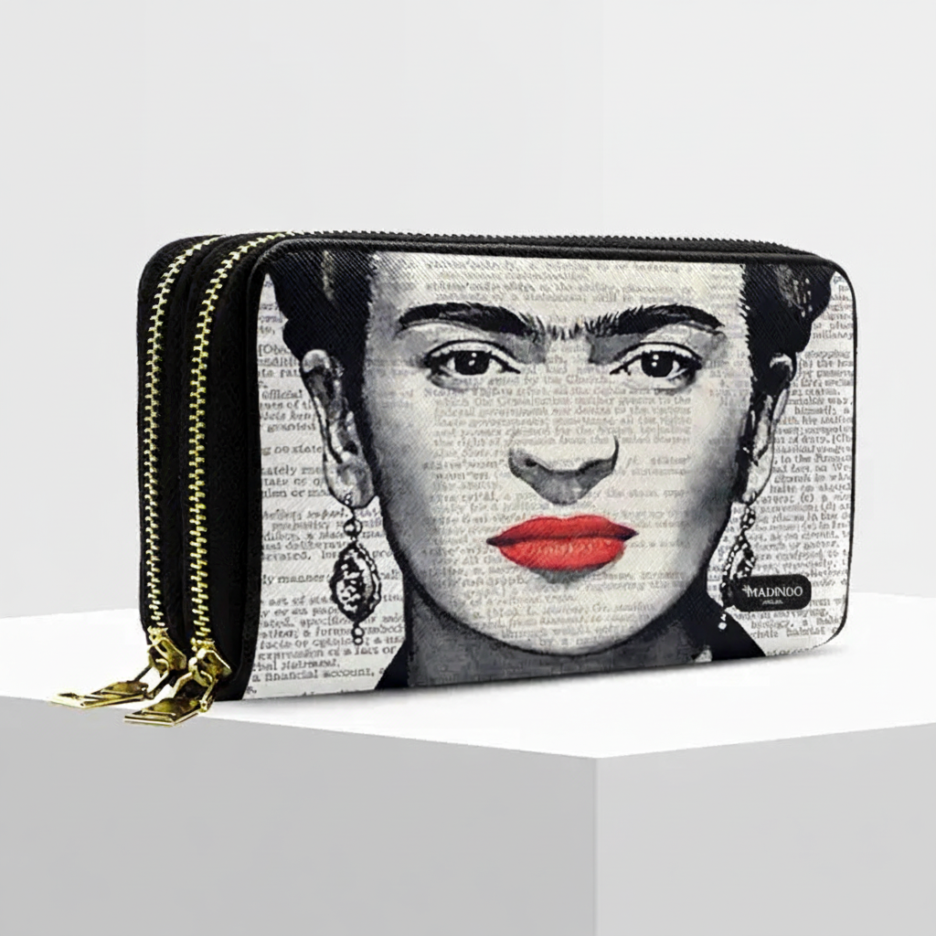 Portafogli ANGY Double di MADINBO - Wallet - Frida doll