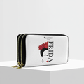 Portafogli ANGY Double di MADINBO - Wallet - FRIDA FACE
