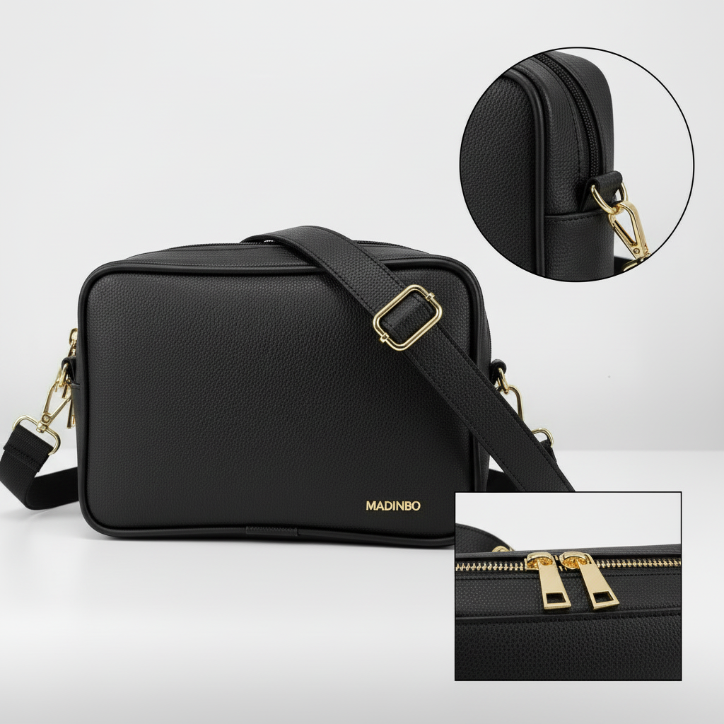 BORSA SOLE - MADE IN ITALY  - CON STAMPA LEOPARDATA