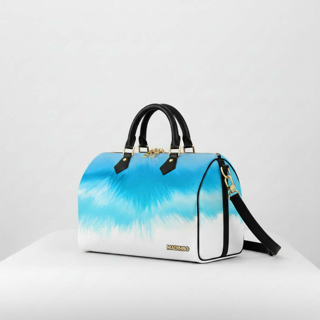 BAULETTO MADINBO - MADE IN ITALY  - CON STAMPA CIELO ASTRATTO