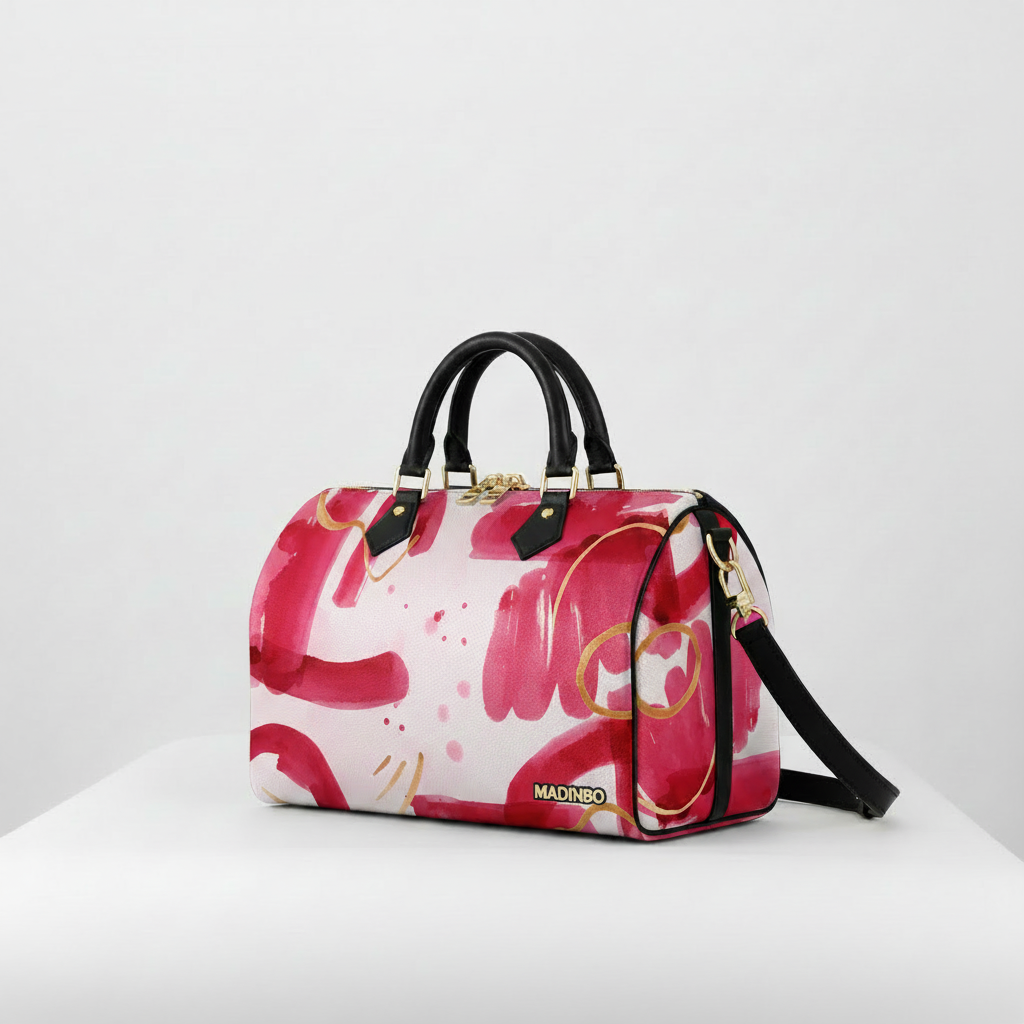 BAULETTO MADINBO - MADE IN ITALY  - CON STAMPA STREET ART