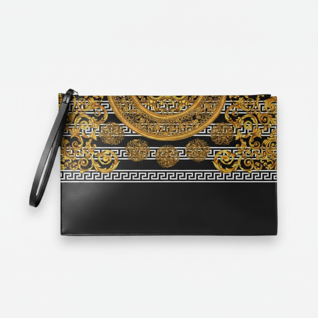 POCHETTE MADINBO - MADE IN ITALY - BAROCCO GOLD