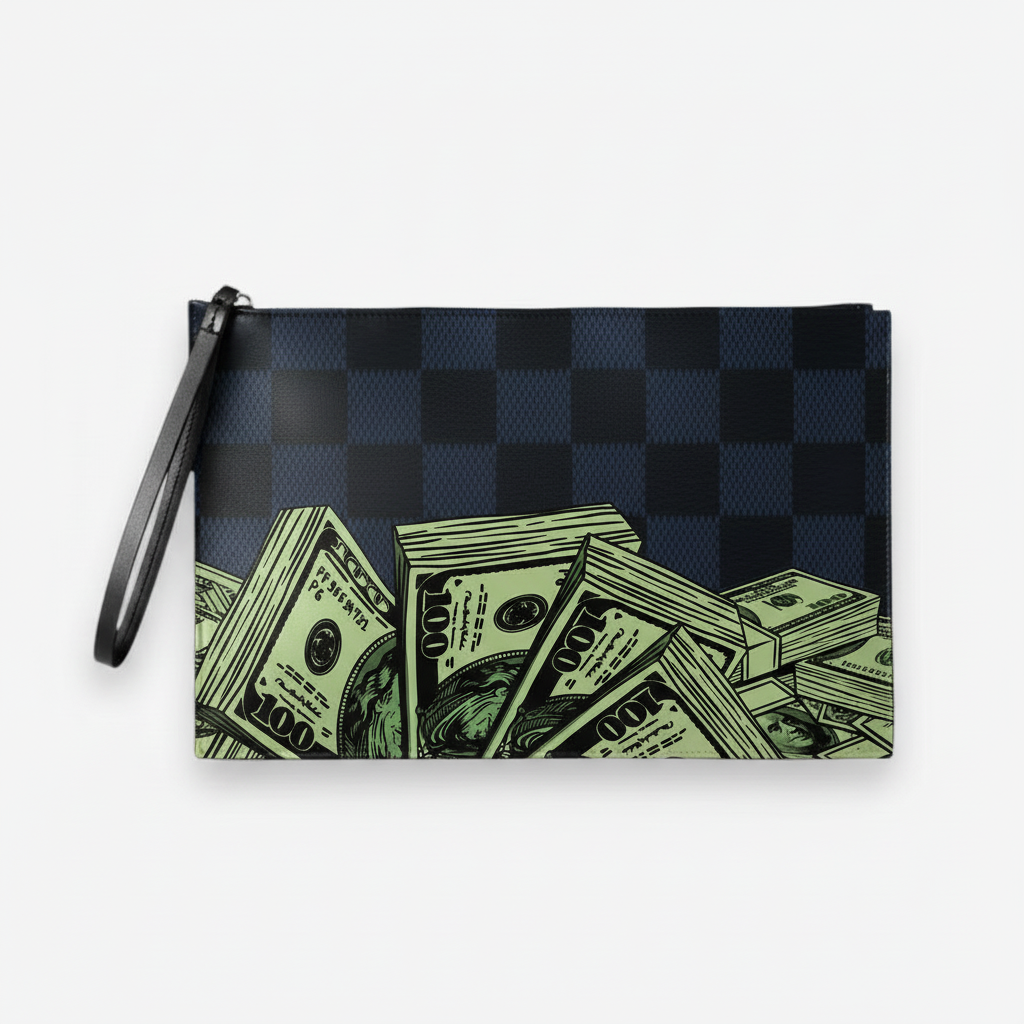 POCHETTE MADINBO - MADE IN ITALY - DOLLARI