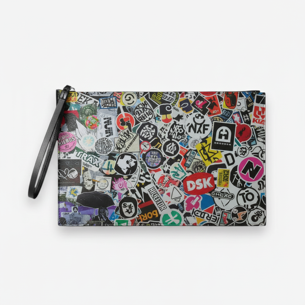 POCHETTE MADINBO - MADE IN ITALY - GRAFFITI