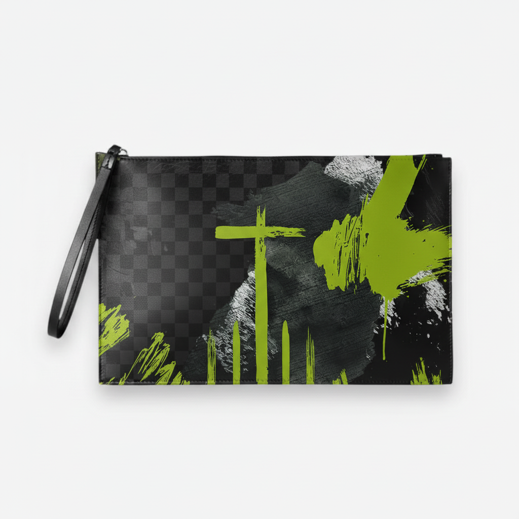 POCHETTE MADINBO - MADE IN ITALY - ABSTRACT