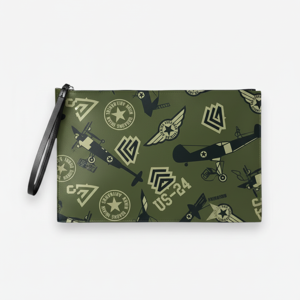 POCHETTE MADINBO - MADE IN ITALY -MILITARY