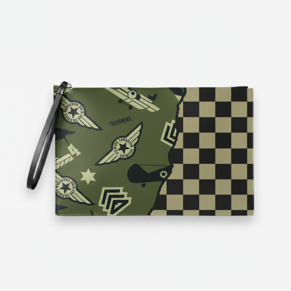 POCHETTE MADINBO - MADE IN ITALY - MILITARY PATTERN