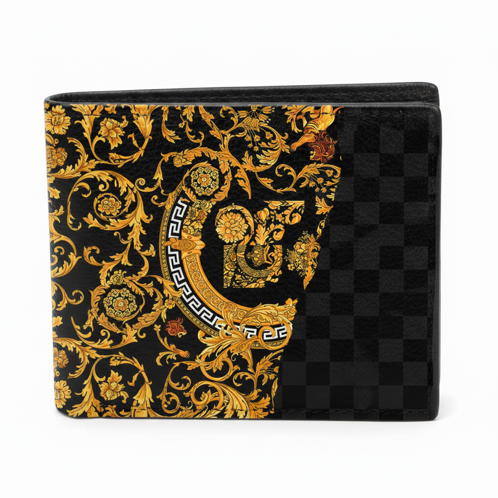 PORTAFOGLIO UOMO MADINBO CON STAMPA - BAROCCO LEONE