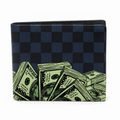 PORTAFOGLIO UOMO MADINBO CON STAMPA - DOLLARI