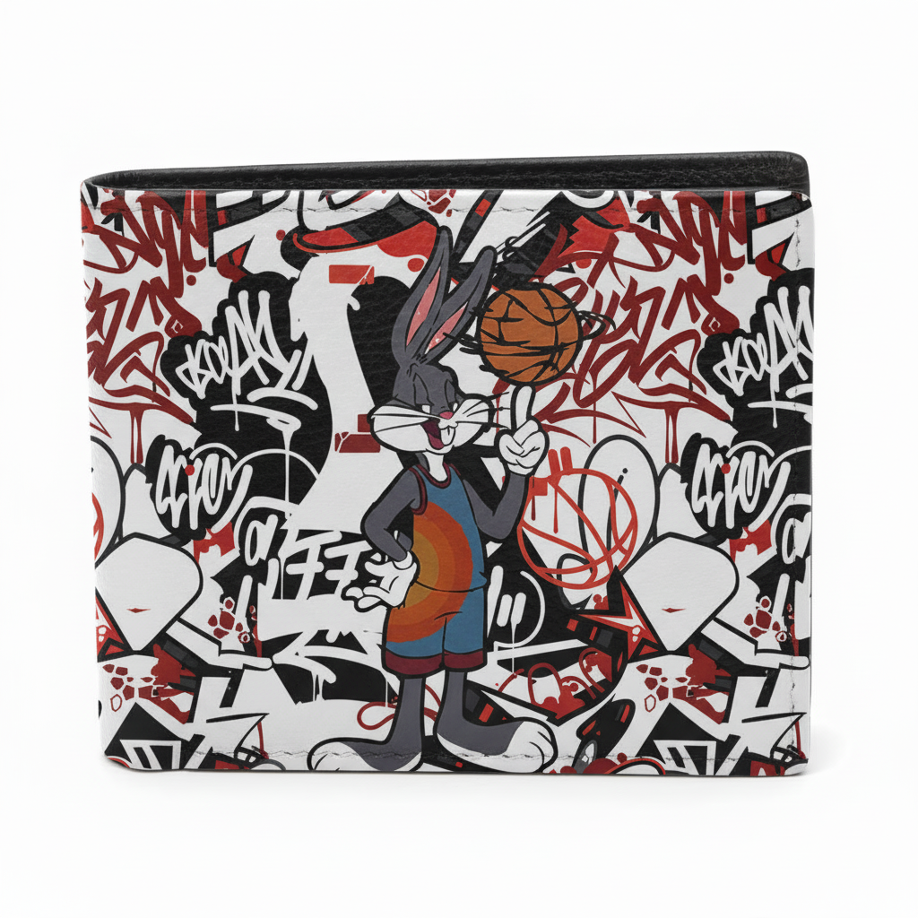 PORTAFOGLIO UOMO MADINBO CON STAMPA - BUGS